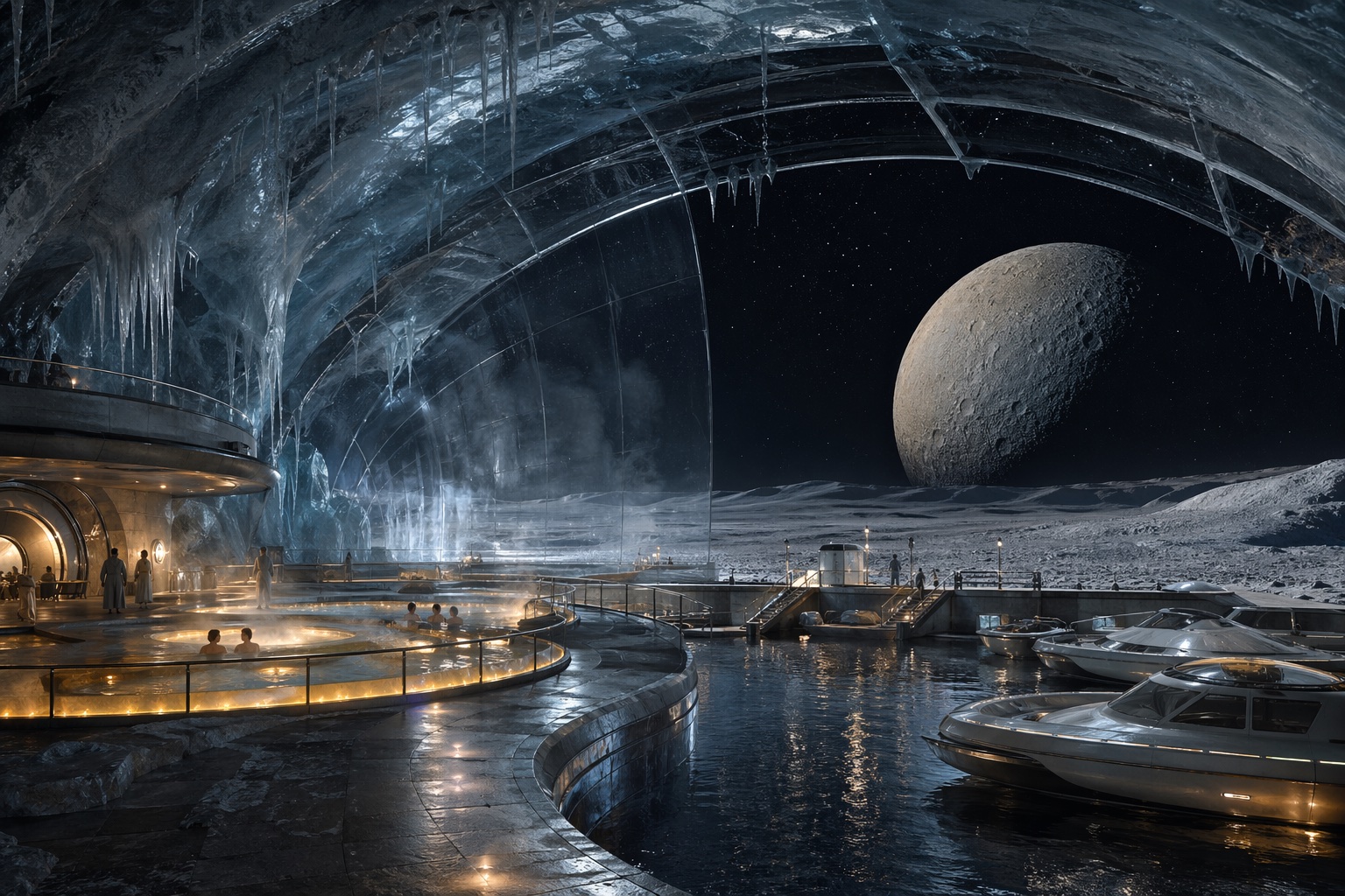 谷神星冰穹温泉港