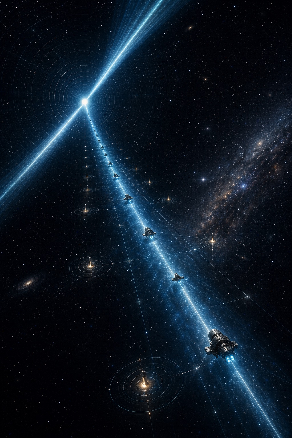 脉冲星灯塔航线