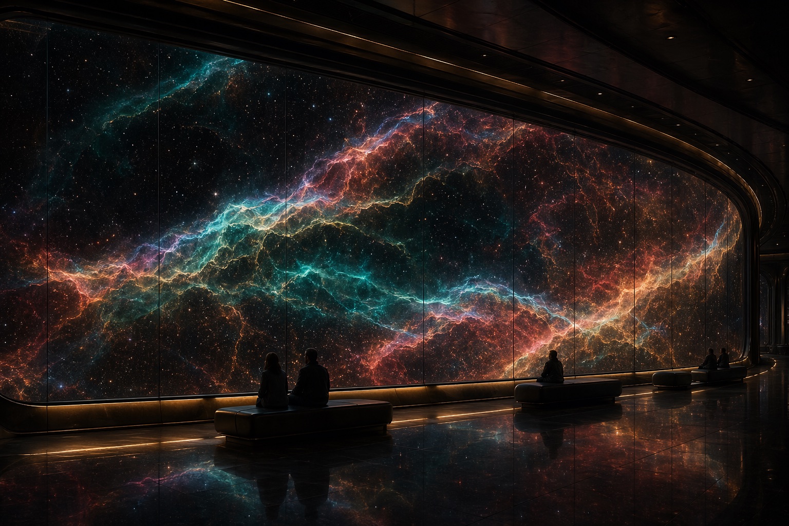 超新星遗迹彩壳长廊