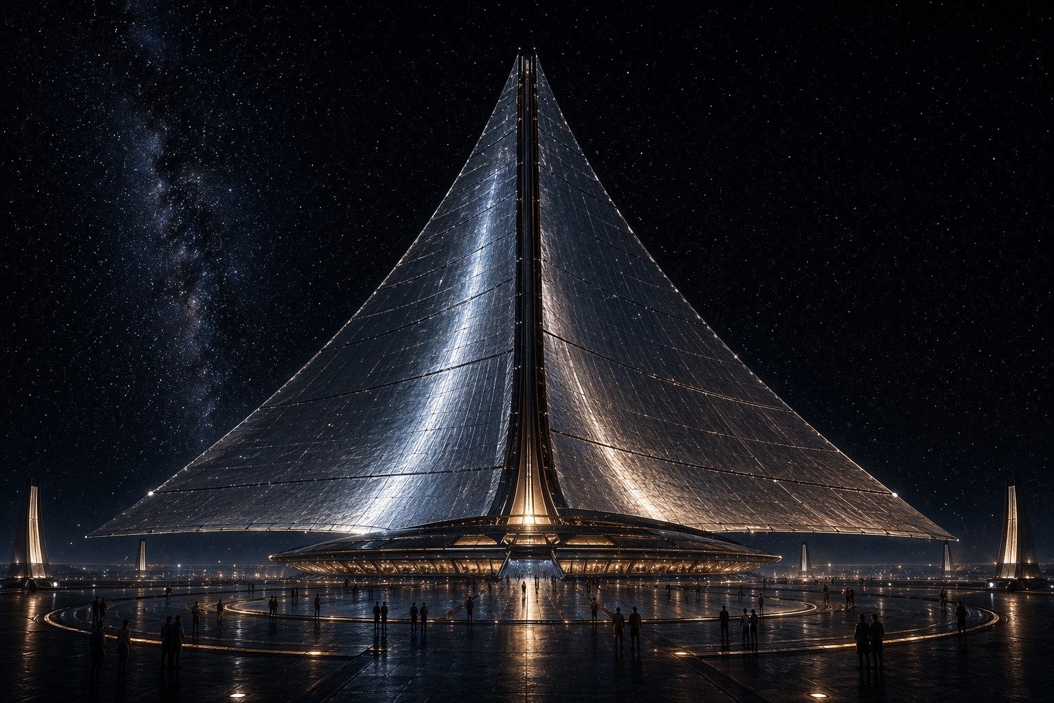 曲率帆启航广场