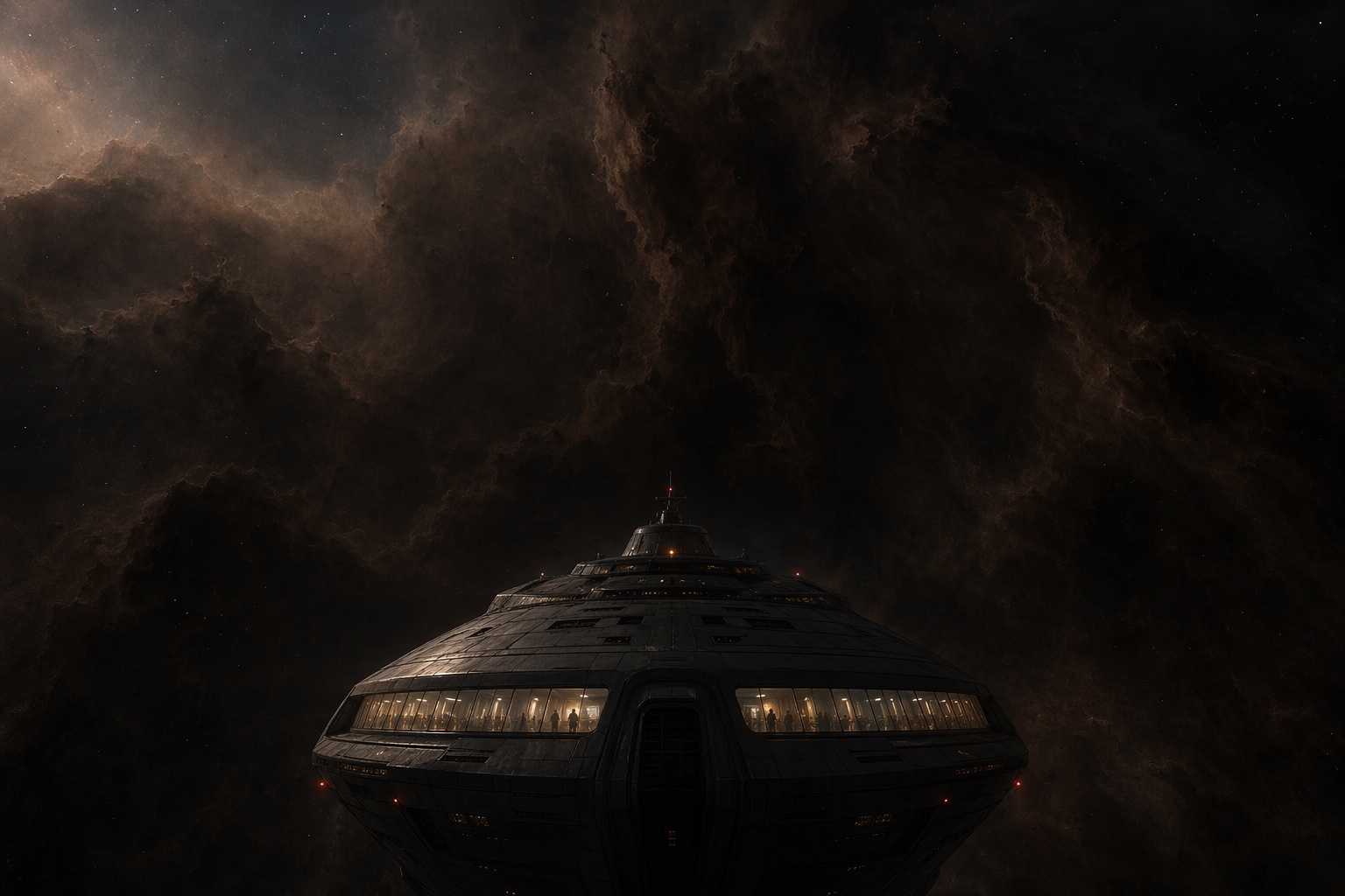 黑暗星际云穿越