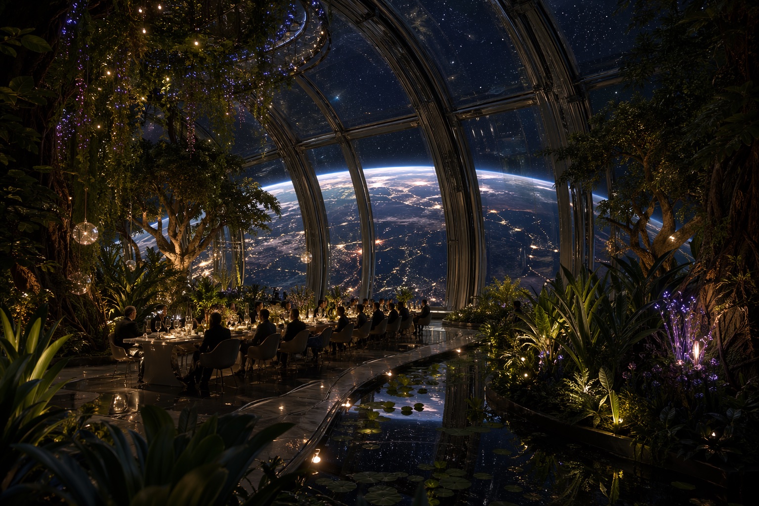 轨道植物园夜宴