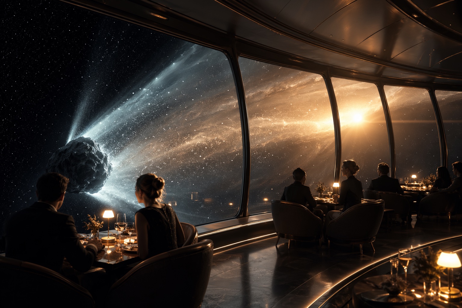 彗星尾巴观景餐厅