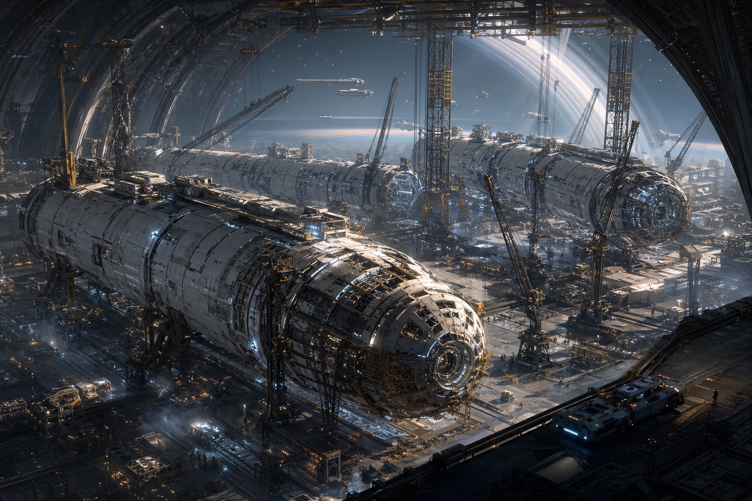 外环移民船船坞