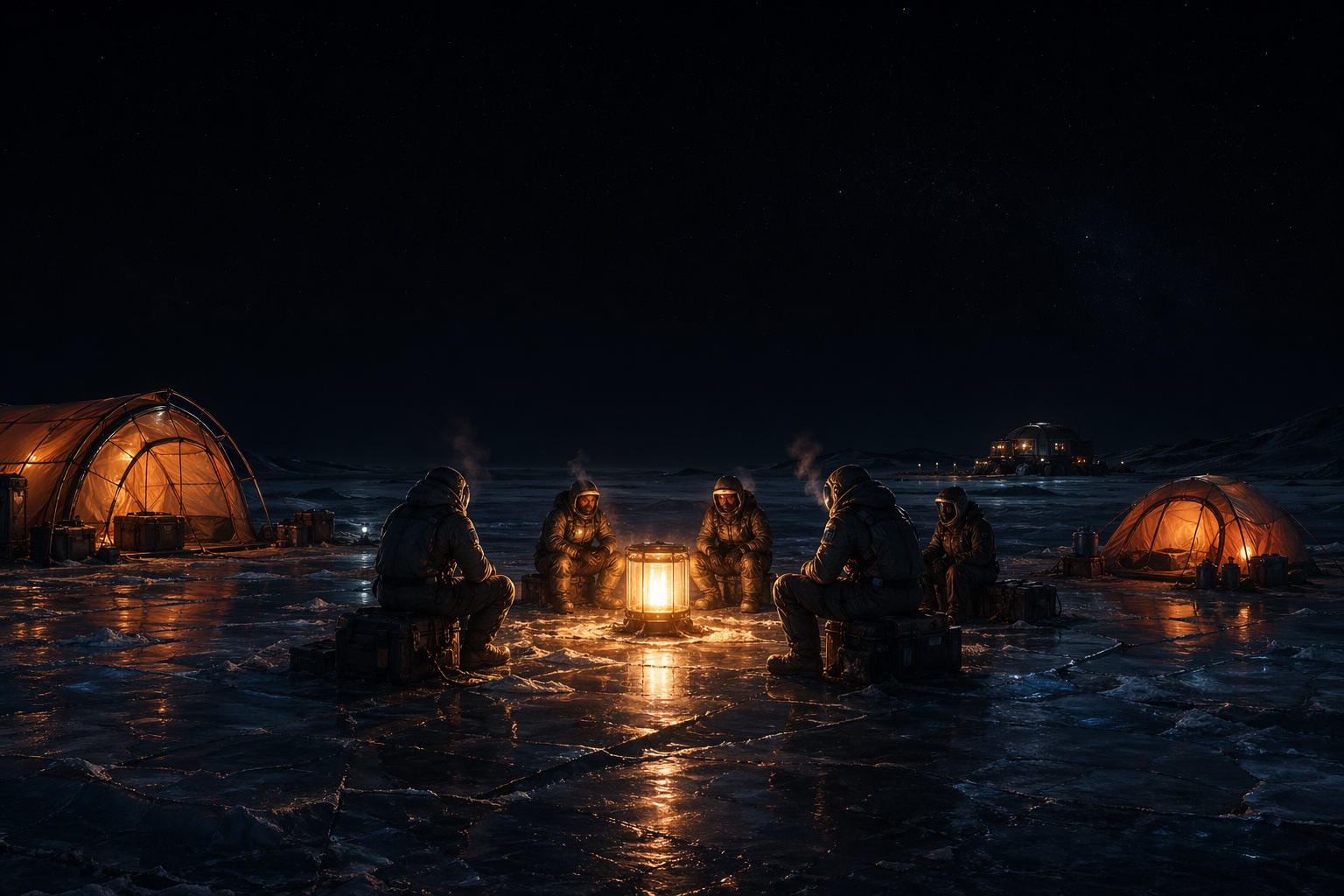 流浪行星极夜篝火