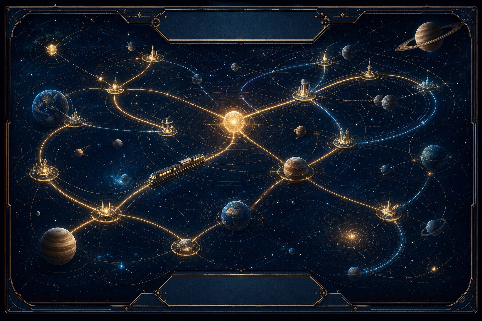 宇宙列车路线总图