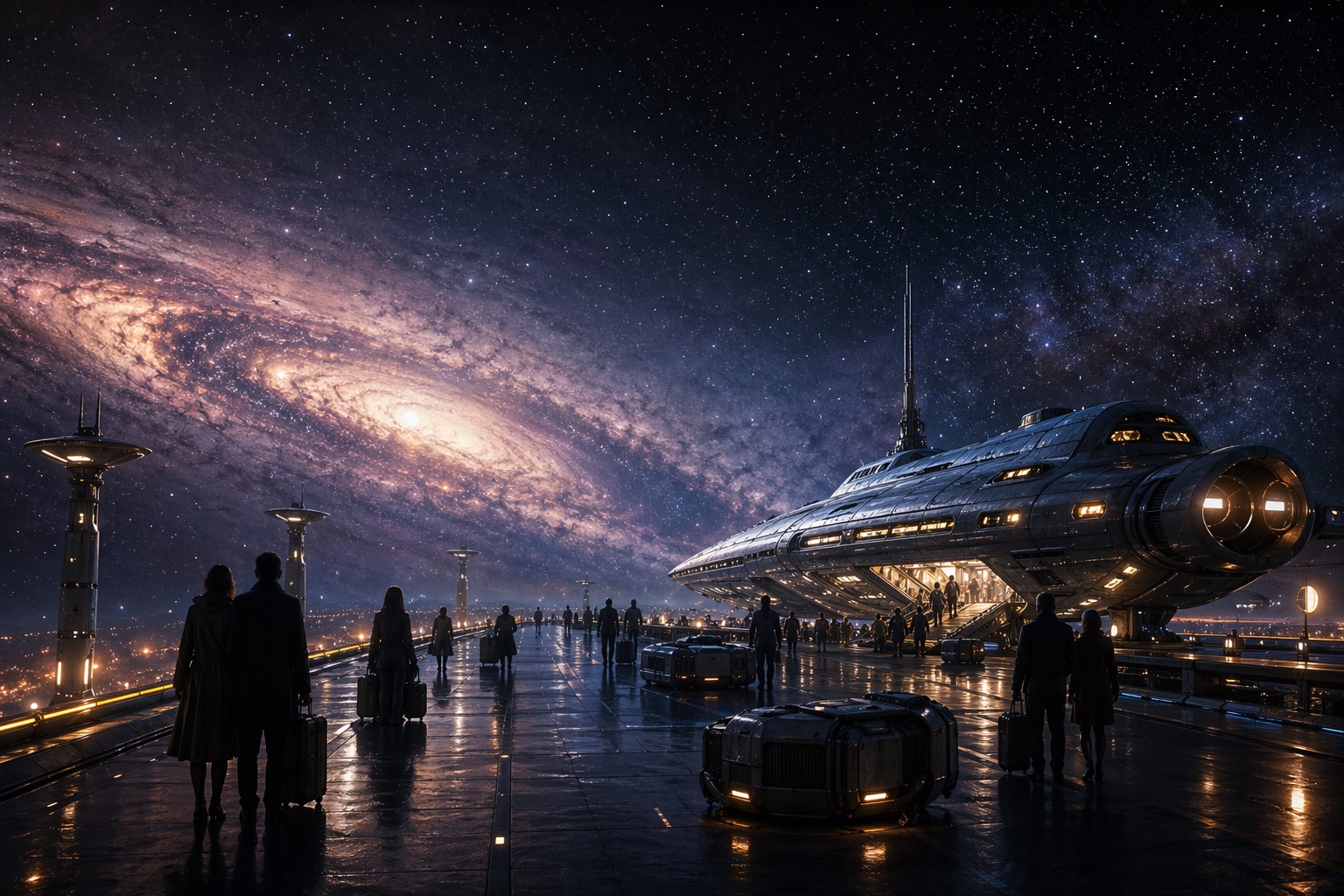 银河边缘告别站台